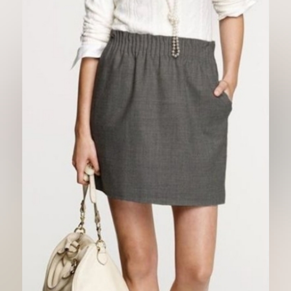 J.Crew size 00 dark charcoal skirt